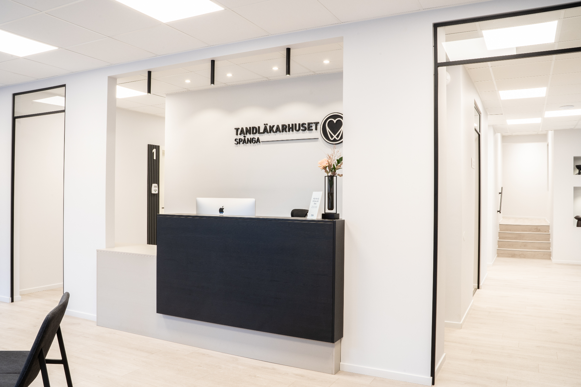 Tandläkarhuset Spånga klinikinteriör